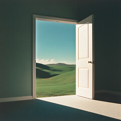 open door to the sky