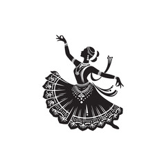 Kathak Dancers Vector (2).eps
