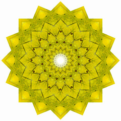 Abstract pattern, multi-colored kaleidoscope from photos stage light and smoke on stage, lighting...