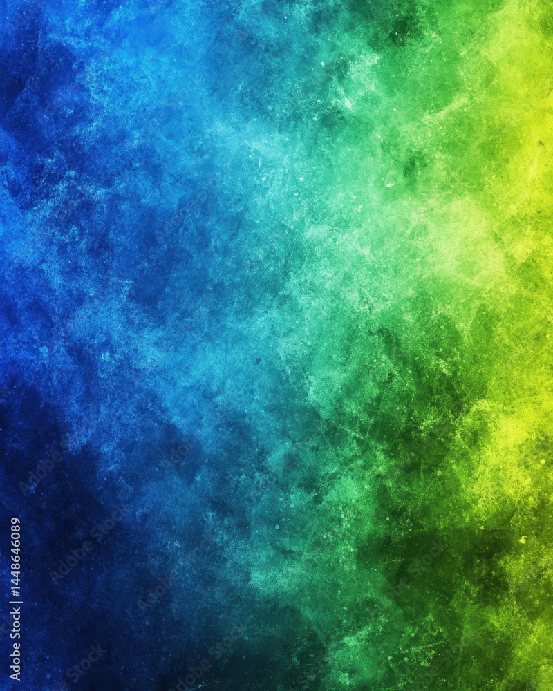Aufkleber abstract gradient background with blue green and yellow colors creating a vibrant and artistic textu