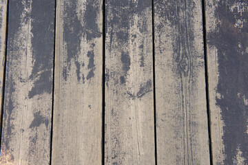 The texture of old boards, purple vintage boards, lilac faded color, faded wood. Ancient vintage wooden flooring.