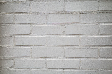 white brick wall textured background