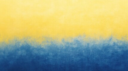 A 4K photo of yellow and blue gradient background with subtle texture and soft transitions symbolizes calm, depth, and introspection, creating a soothing visual for digital.