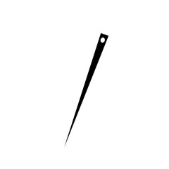 Sewing needle icon