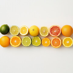 Fototapeta premium oranges and lemons