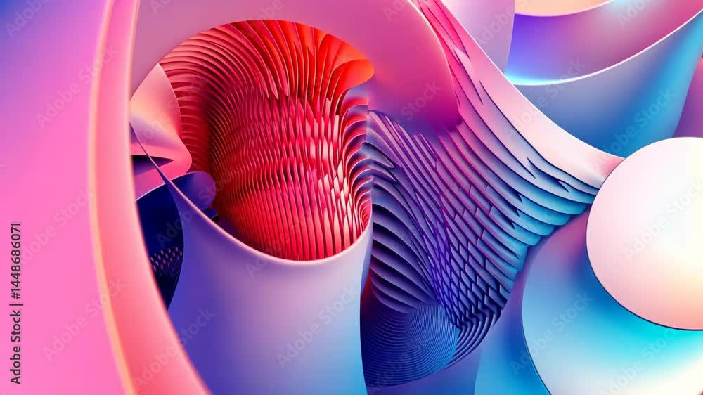 Poster colorful abstract shapes swirl together in a mesmerizing visual dance that captivates the senses gen
