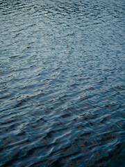 blue water reflection