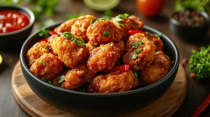 Crispy, flavorful, spicy bites