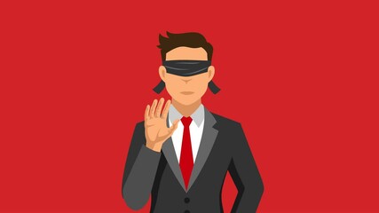 no corruption video animation concept say no to corruption