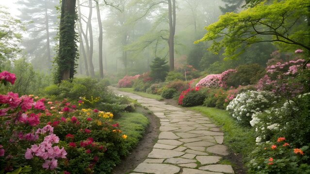 path in the garden