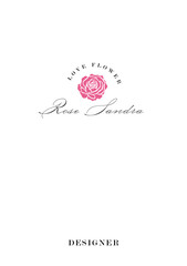 Floral Rose Logo. Elegant, nice and creative flower logo for various design projects. Rose logo can be used as symbols, icons, or others template.