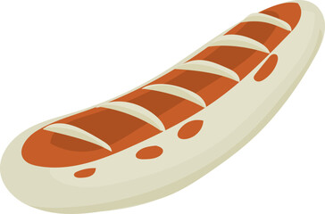 Hand-Drawn Sausage Illustration for Food Menu and BBQ Design