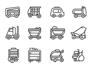 Garbage Collection Worker Holding Trash Bag Vector