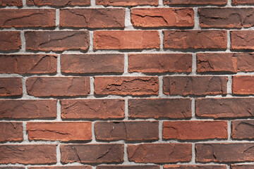 red brick wall