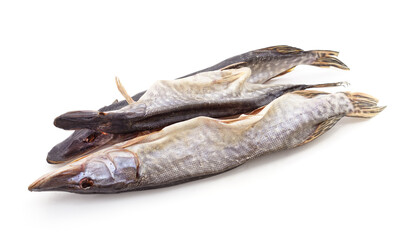 Group large dried fish.