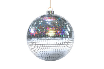 Disco Light Ball Reflecting Colors