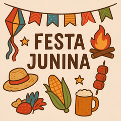 set of thanksgiving elements