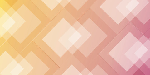 square shape background presentation design. PowerPoint and Business background. Orange and Lemon yellow square shape background presentation design