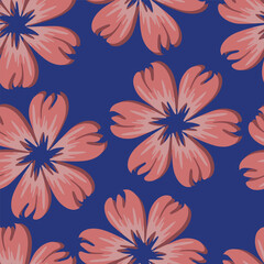 Seamless floral pattern, liberty ditsy print with small hand drawn flowers. Delicate botanical design in country motif: tiny simple flowers, leaves, mini bouquets in abstract. Vector illustration.