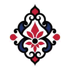 victorian graphics ornament vector art illustration