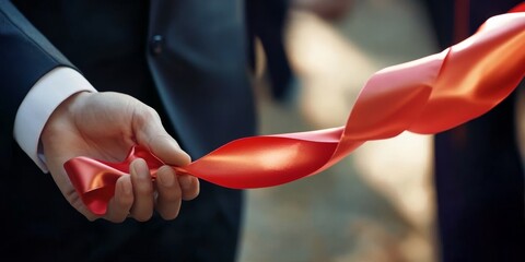 Ceremony Ribbon Presentation