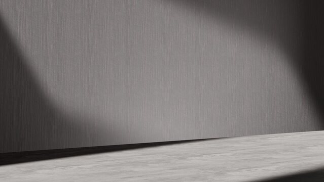 Organic drop shadow on a white wall