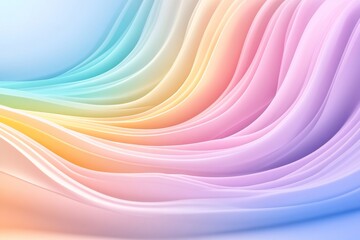 Obraz premium A rainbow line trails. Generative AI