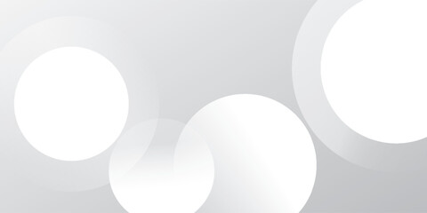 modern background .abstract frame. gray and white gradation. circle effect .soft color.memphis.eps 10