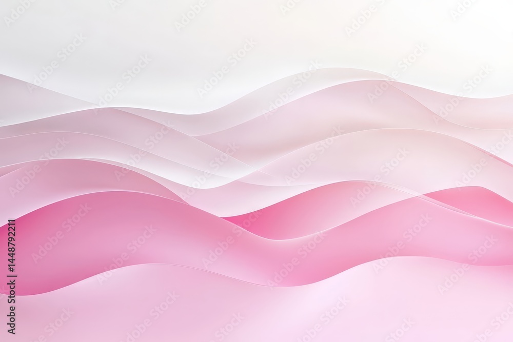 Poster soft pink gradient background with light bloom and gentle texture