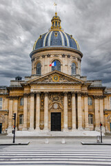 Obraz premium Institut de France with its iconic dome in Paris