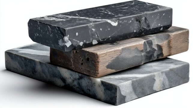 Elegant black soapstone tiles with smooth surfaces for premium interiors