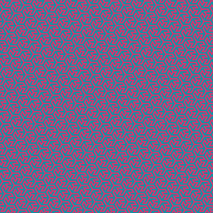 Abstract Pattern Design in Teal and Magenta