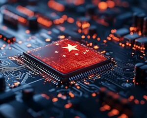 Chinese chip technology on circuit board