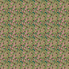 Abstract Terrazzo Pattern Background