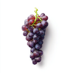 grape on white background