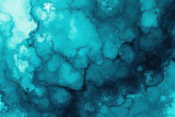 Mesmerizing Ink in Water Photography: Turquoise & Teal Swirls Create Dreamlike Patterns