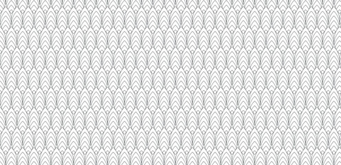Delicate ornamental pattern with repeating shapes. Seamless & Minimal Geometric Vector Pattern Design.