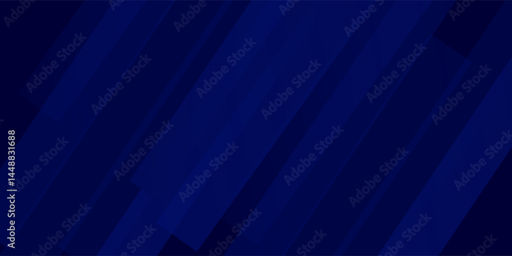Poster blue background. dark blue abstract background geometry shine and layer element vector for presentat