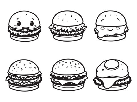 McChicken Line Drawing