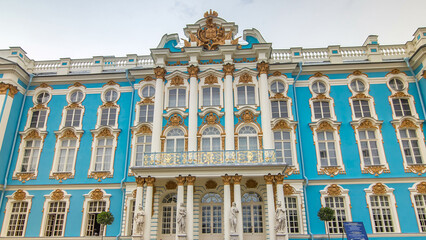 The Catherine Palace timelapse hyperlapse is a Rococo palace located in the town of Tsarskoye Selo...