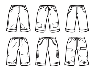 Sweatshirt Line Art Illustration