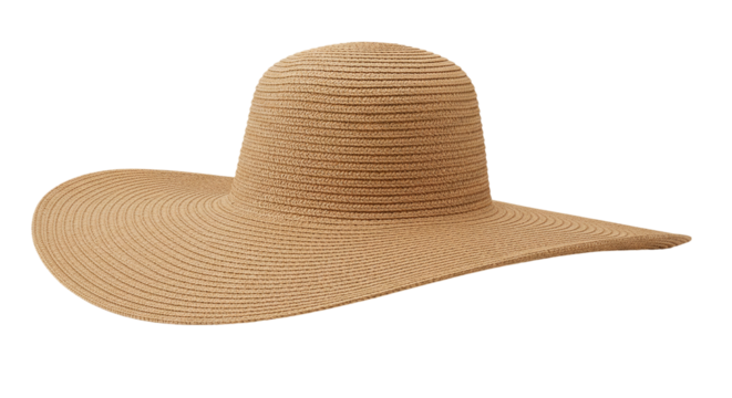 Shop straw sun hat wide brim summer beach hats for women fashion accessory protection from sun rays 100 characters