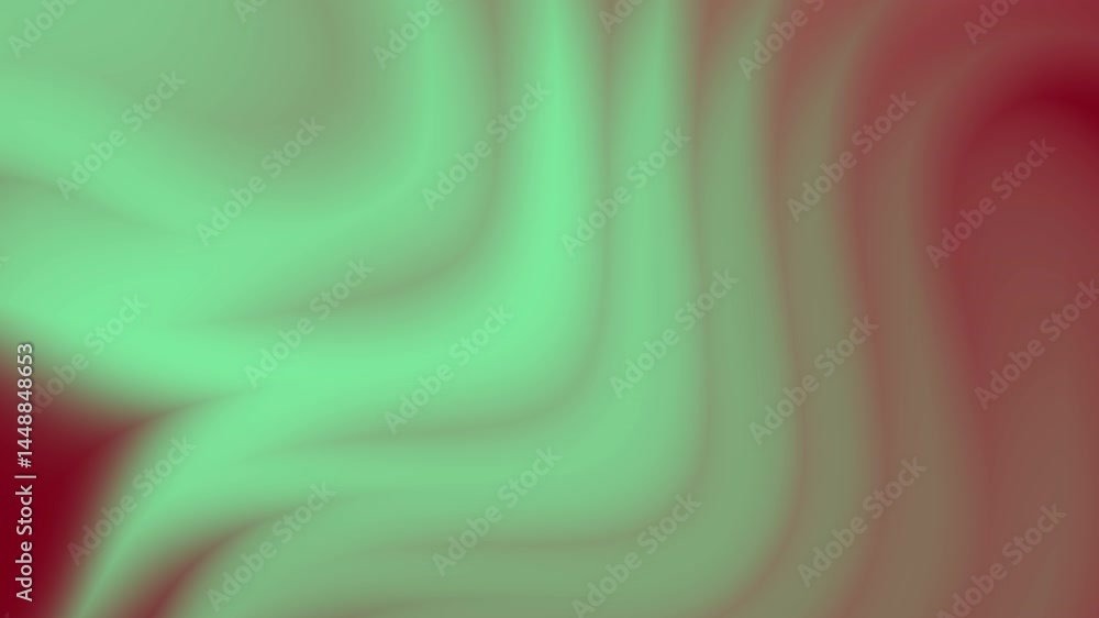 Poster abstract green design with soft colorful texture and flowing green lines creates a vibrant, motion-f