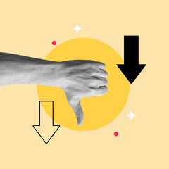 Gesture, hand, negative, thumbs, down, arrows, red, Thumbs Down, Art, Rejection, Giving, Arm,...