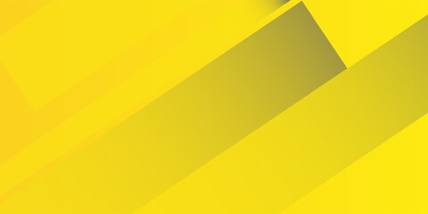 Modern futuristic graphic abstract background. Yellow background with stripes. Bright poster texture design, vector