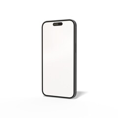 smart phone with blank screen Mockup png