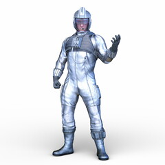 サイバーマン　3DCGレンダリング