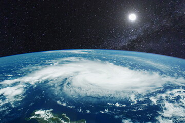universe earth space planet sunny galaxy stars
