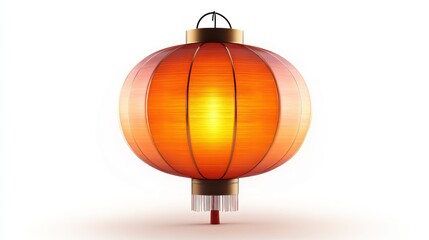 Illuminated Traditional Lantern with Warm Glow Perfect for Festive Decorations and Cultural Ce