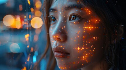 Futuristic digital marketing training program where participants learn through interactive simulations and AIdriven insights